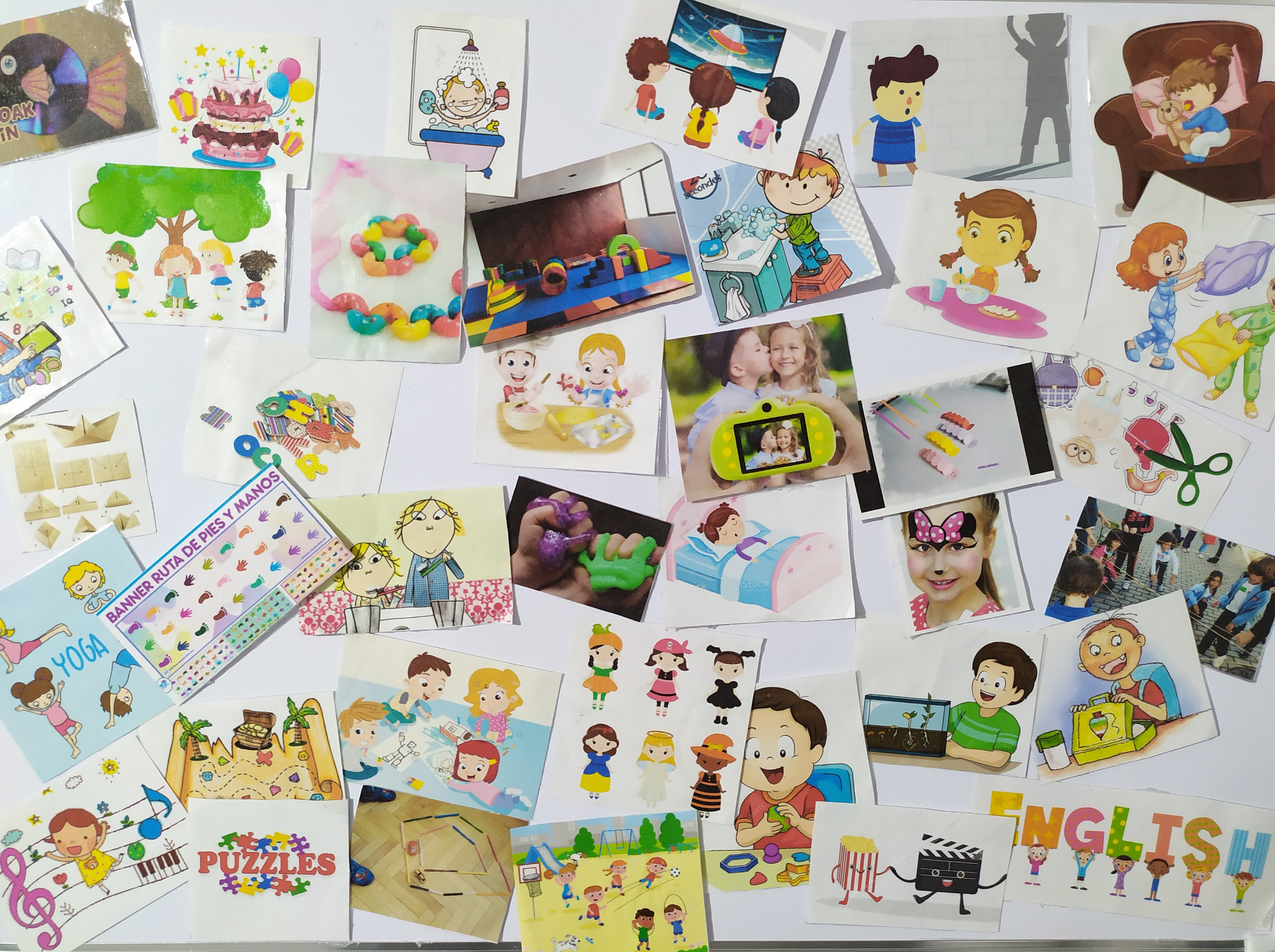 Niños entretenidos en tiempos de cuarentena