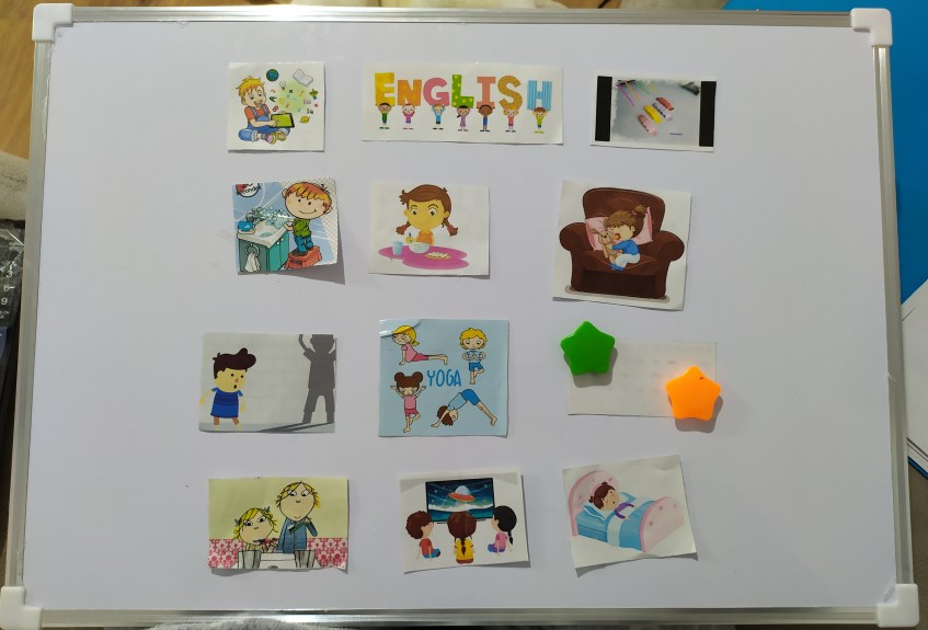 Niños entretenidos en tiempos de cuarentena